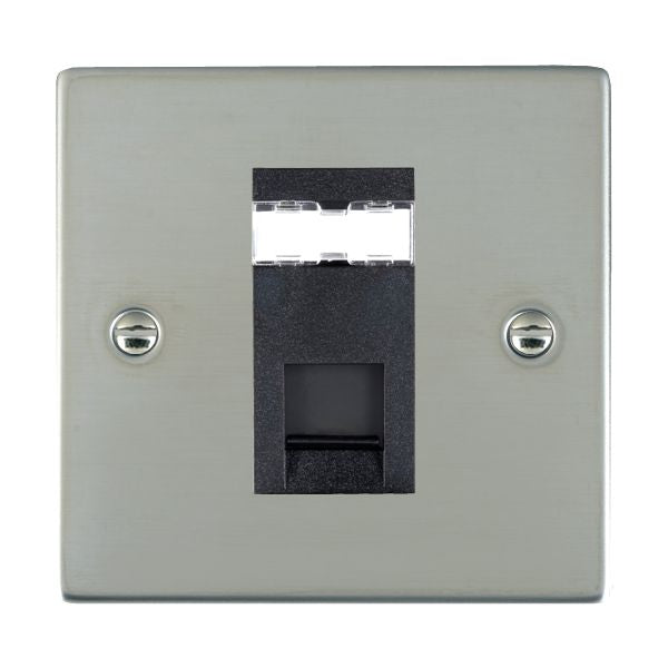 Hamilton 83J12B - Sher BS 1g RJ12 Outlet-Unshield BL