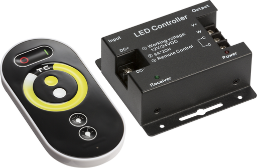 Knightsbridge LEDFRA8 12V / 24V RF Controller and Touch Remote - CCT ML Knightsbridge - Sparks Warehouse