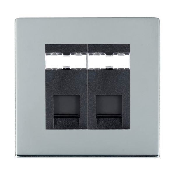 Hamilton 87C2J12B - Sher CFX BC 2g RJ12 Outlet-Unshield BL