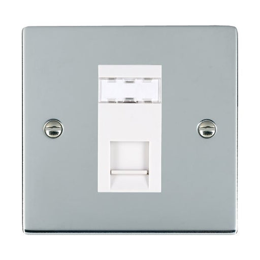 Hamilton 87J12W - Sher BC 1g RJ12 Outlet-Unshield WH