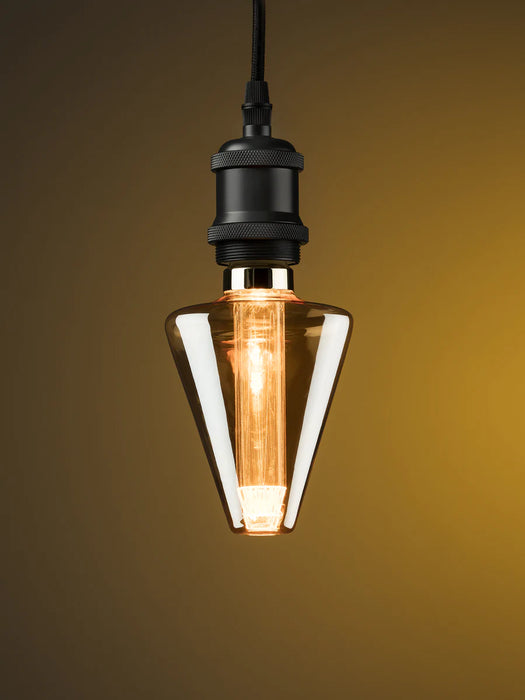 Knightsbridge LU3ACO LUNA 230V 3W ES LED Cone Retro Lamp 1800K ML Knightsbridge - Sparks Warehouse