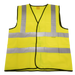 Sealey - 9804XL Hi-Vis Waistcoat (Site and Road Use) Yellow - X-Large Safety Products Sealey - Sparks Warehouse