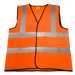 Sealey - 9812XL Hi-Vis Orange Waistcoat (Site and Road Use) - X-Large Safety Products Sealey - Sparks Warehouse