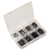 Sealey - AB012ER E-Clip Retainer Assortment 800pc Metric Consumables Sealey - Sparks Warehouse