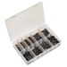 Sealey - AB013ER E-Clip Retainer Assortment 800pc Imperial Consumables Sealey - Sparks Warehouse