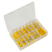 Sealey - AB041YT Crimp Terminal Assortment 140pc Yellow Consumables Sealey - Sparks Warehouse