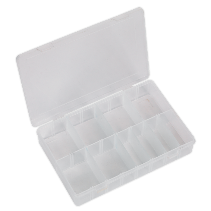 Sealey - ABBOXMED Assortment Box with 8 Removable Dividers Consumables Sealey - Sparks Warehouse