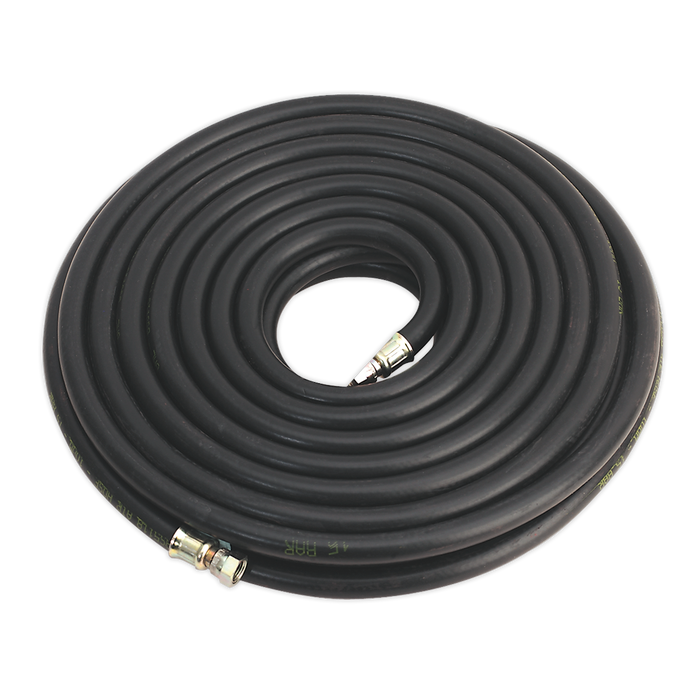 Sealey - AH15RX/38 Air Hose 15m x Ø10mm with 1/4"BSP Unions Heavy-Duty Compressors Sealey - Sparks Warehouse