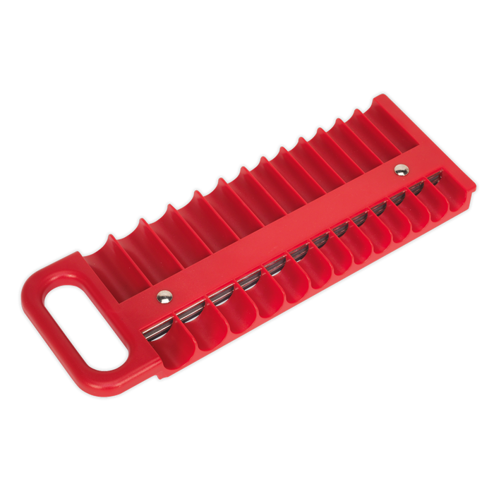 Sealey - AK27088 Socket Retaining Tray Magnetic 1/4"Sq Drive Capacity 26 Sockets Hand Tools Sealey - Sparks Warehouse