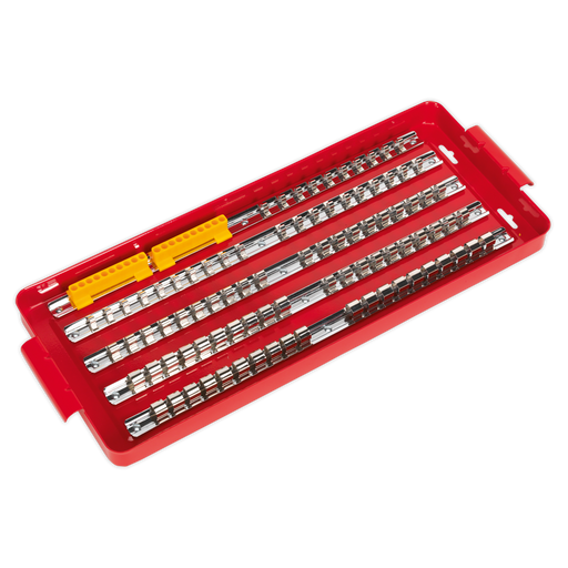 Sealey - AK272 Socket Rail Tray 1/4", 3/8" & 1/2"Sq Drive Hand Tools Sealey - Sparks Warehouse