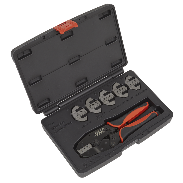 Sealey - AK3870 Deutsch Connector Plier Set 7pc Vehicle Service Tools Sealey - Sparks Warehouse