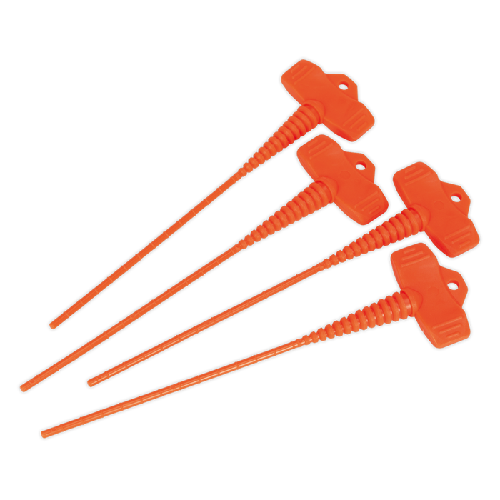 Sealey - AK391 Applicator Nozzle Stopper Pack of 4 Bodyshop Sealey - Sparks Warehouse