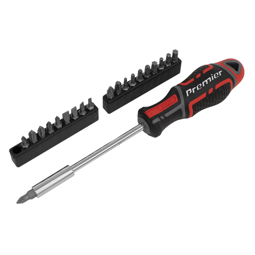 Sealey - Screwdriver & Bit Set 21pc GripMAX® Hand Tools Sealey - Sparks Warehouse