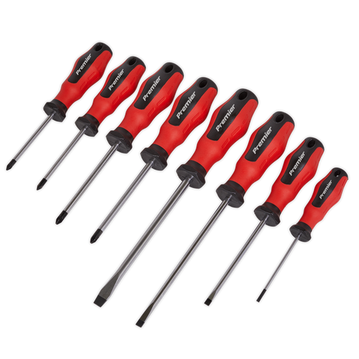 Sealey - AK4331 Screwdriver Set 8pc PowerMAX® Hand Tools Sealey - Sparks Warehouse