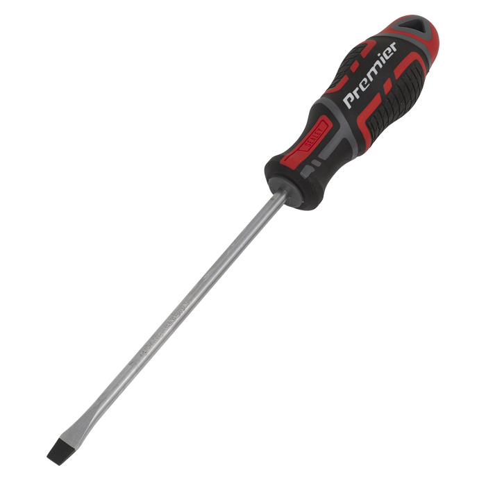 Sealey - AK4353 Screwdriver Slotted 5 x 125mm GripMAX® Hand Tools Sealey - Sparks Warehouse
