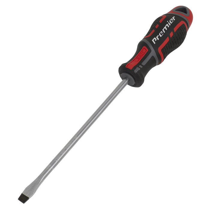 Sealey - AK4355 Screwdriver Slotted 6 x 150mm GripMAX® Hand Tools Sealey - Sparks Warehouse
