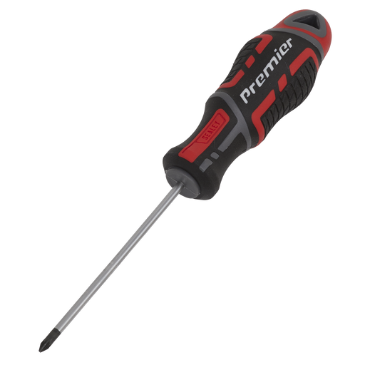 Sealey - AK4364 Screwdriver Pozi #0 x 75mm GripMAX Hand Tools Sealey - Sparks Warehouse