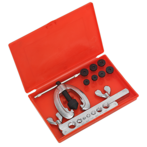 Sealey - AK505 Pipe Flaring Kit 9pc Hand Tools Sealey - Sparks Warehouse