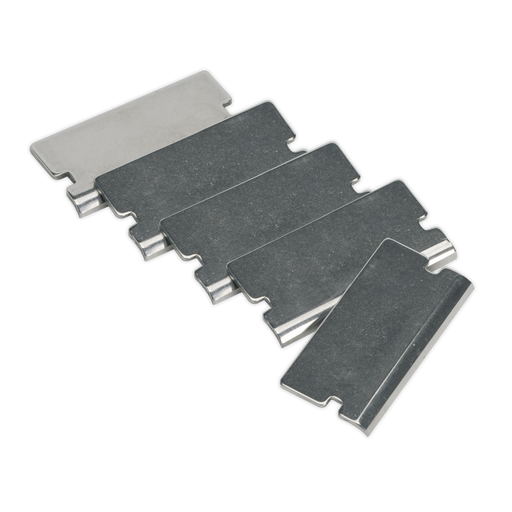 Sealey - AK52507/1 Angled Razor Blade for AK52507, AK52504, VS500 Pack of 5 Consumables Sealey - Sparks Warehouse