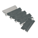 Sealey - AK52507/1 Angled Razor Blade for AK52507, AK52504, VS500 Pack of 5 Consumables Sealey - Sparks Warehouse