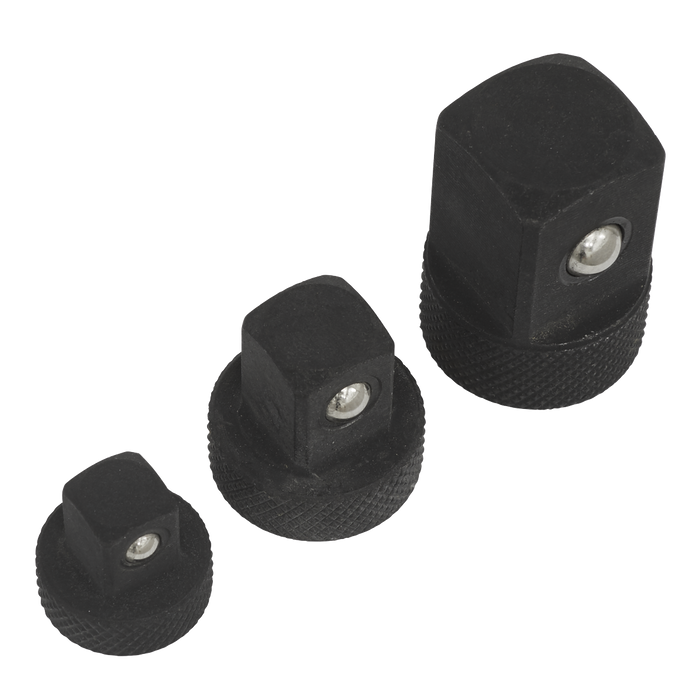 Sealey - AK5524 Low Profile Impact Socket Adaptor Set 3pc Hand Tools Sealey - Sparks Warehouse