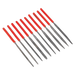 Sealey - AK576 Needle File Set 10pc Machine Shop Sealey - Sparks Warehouse