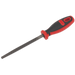 Sealey - AK5804 Three-Square Engineer's File 150mm Machine Shop Sealey - Sparks Warehouse