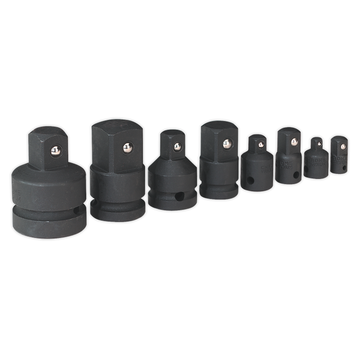 Sealey - AK5900 Impact Socket Adaptor Set 8pc Hand Tools Sealey - Sparks Warehouse