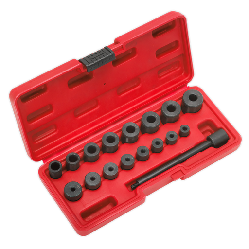 Sealey - AK710 Universal Clutch Aligning Tool Set 17pc Vehicle Service Tools Sealey - Sparks Warehouse