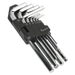 Sealey - AK7166 Hex Key Set 10pc Long Fully Polished Metric Hand Tools Sealey - Sparks Warehouse