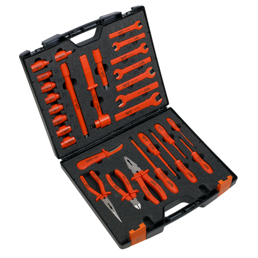 Sealey - AK7910 29pc Insulated Tool Kit Hand Tools Sealey - Sparks Warehouse