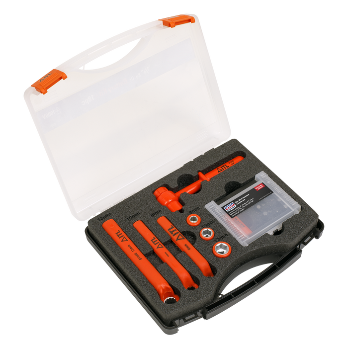 Sealey - AK7911 19pc Hybrid & Electric Vehicle Battery Tool Kit Hand Tools Sealey - Sparks Warehouse