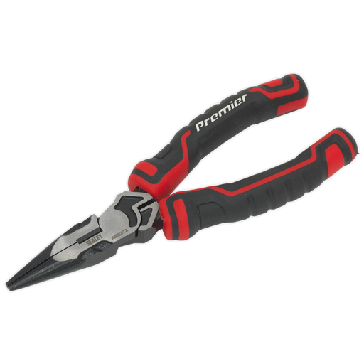 Sealey - AK8372 Long Nose Pliers High Leverage 160mm Hand Tools Sealey - Sparks Warehouse