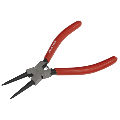 Sealey - AK84534 Circlip Pliers Internal Straight Nose 140mm Hand Tools Sealey - Sparks Warehouse