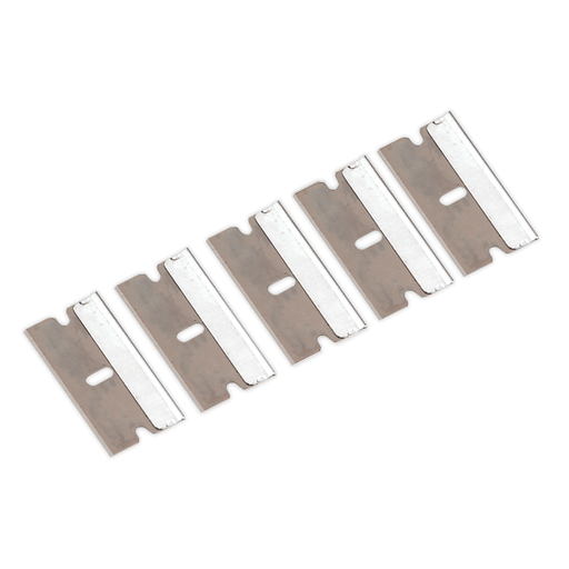 Sealey - AK867/1 Razor Scraper Blade Pack of 5 Consumables Sealey - Sparks Warehouse