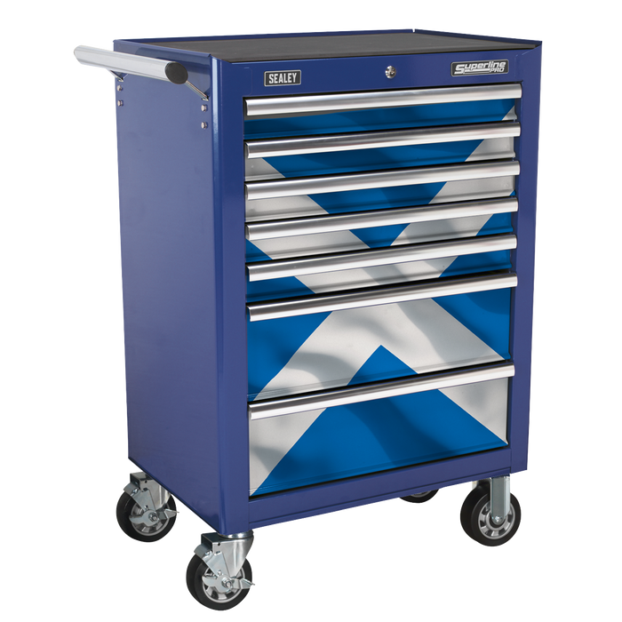 Sealey AP26479TCSCOT - Scotland Graphics 7 Drawer Rollcab Kit Storage & Workstations Sealey - Sparks Warehouse