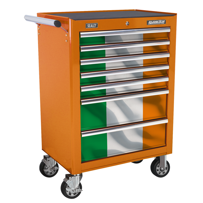 Sealey AP26479TOIRE - Republic of Ireland Graphics 7 Drawer Rollcab Kit Storage & Workstations Sealey - Sparks Warehouse