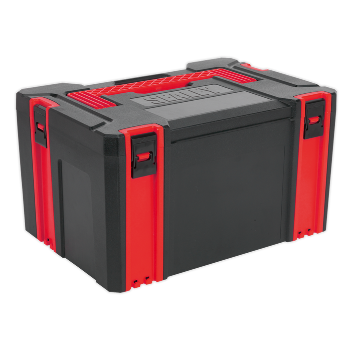 Sealey - AP8250 ABS Stackable Click Together Toolbox - Large Storage & Workstations Sealey - Sparks Warehouse