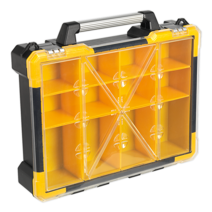 Sealey - APAS12R Parts Storage Case with 12 Removable Compartments Storage & Workstations Sealey - Sparks Warehouse