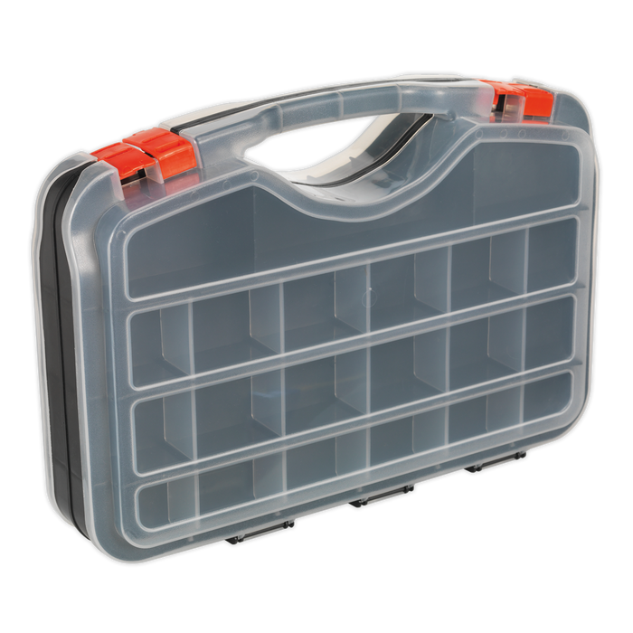 Sealey - APAS42 Parts Storage Case 42 Compartment Double-Sided Storage & Workstations Sealey - Sparks Warehouse