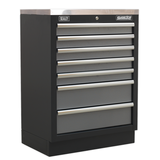 Sealey - APMS62 Modular 7 Drawer Cabinet 680mm Storage & Workstations Sealey - Sparks Warehouse