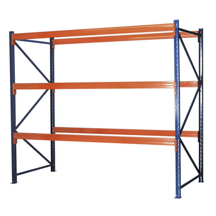 Sealey APR3001 - Heavy-Duty Racking Unit with 3 Beam Sets 1000kg Capacity Per Level Storage & Workstations Sealey - Sparks Warehouse