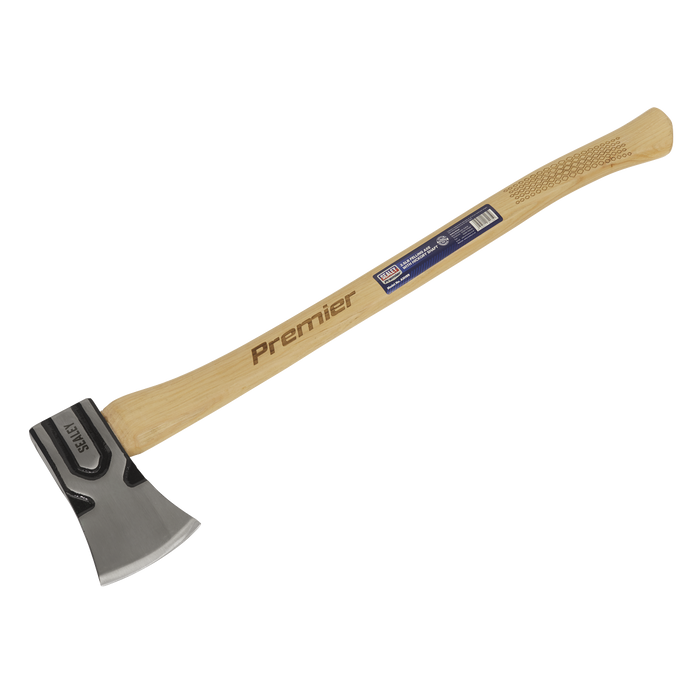 Sealey - Felling Axe 3.5lb Hickory Shaft Hand Tools Sealey - Sparks Warehouse