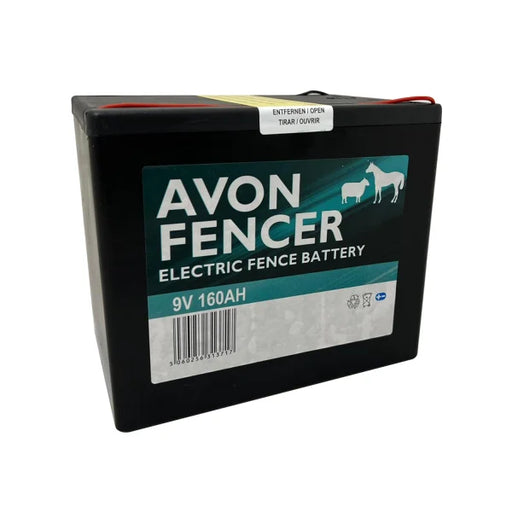 AVON - 6PFP160LC FENCER BATTERY 9V 160AH LARGE CASE
