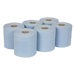 Sealey - BLU150 Paper Roll Blue 2-Ply Embossed 150m Pack of 6 Consumables Sealey - Sparks Warehouse