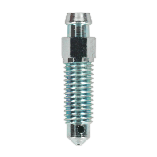 Sealey - BS1428 Brake Bleed Screw 1/4"UNF x 28mm 28tpi Long Pack of 10 Consumables Sealey - Sparks Warehouse