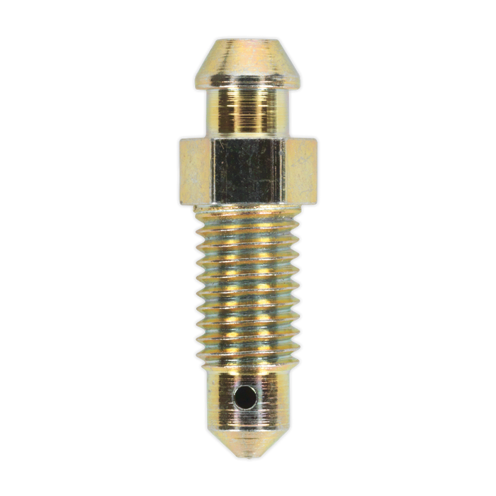 Sealey - BS7128 Brake Bleed Screw M7 x 28mm 1mm Pitch Pack of 10 Consumables Sealey - Sparks Warehouse