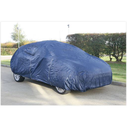 Sealey - CCEM Car Cover Lightweight Medium 4060 x 1650 x 1220mm Janitorial / Garden & Leisure Sealey - Sparks Warehouse