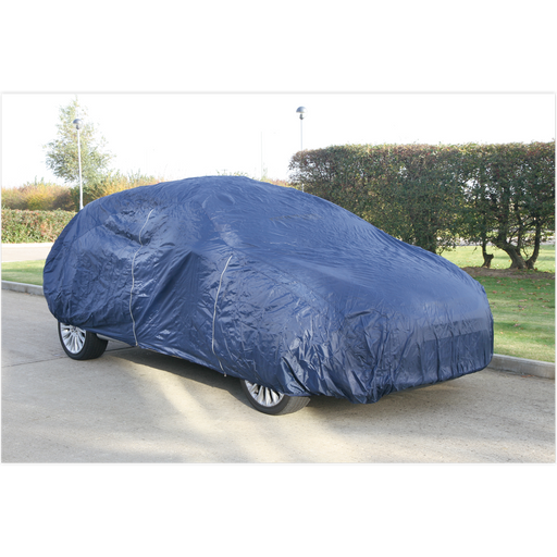 Sealey - CCEXL Car Cover Lightweight X-Large 4830 x 1780 x 1220mm Janitorial / Garden & Leisure Sealey - Sparks Warehouse