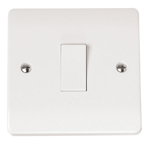 Scolmore CMA011 - 10AX 1 Gang 2 Way Plate Switch MODE Accessories Scolmore - Sparks Warehouse
